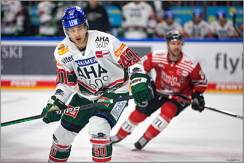 PENNY DEL; Koelner Haie- Augsburger Panther; Koeln, 20.12.2022